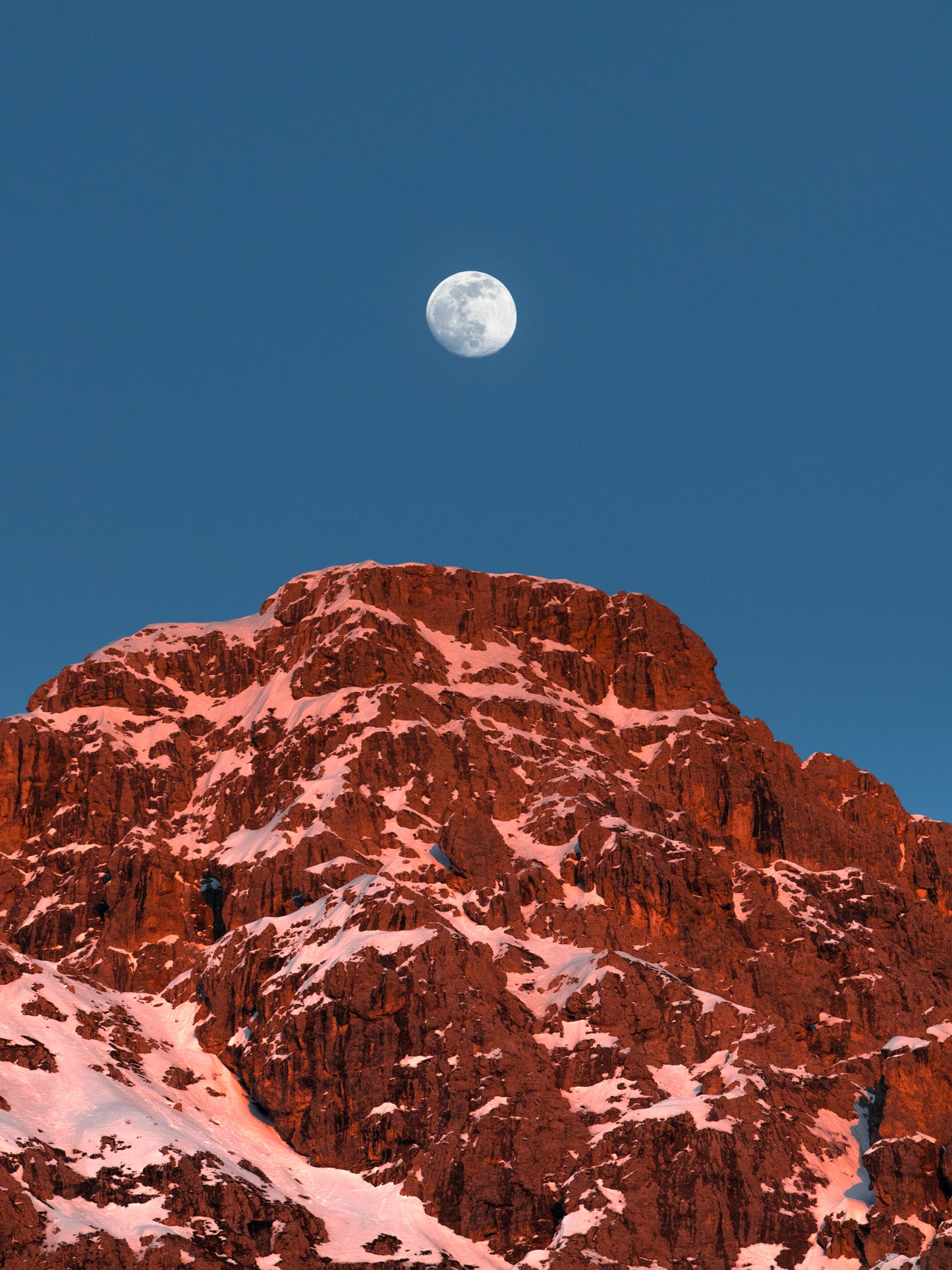 Dolomite Moonrise