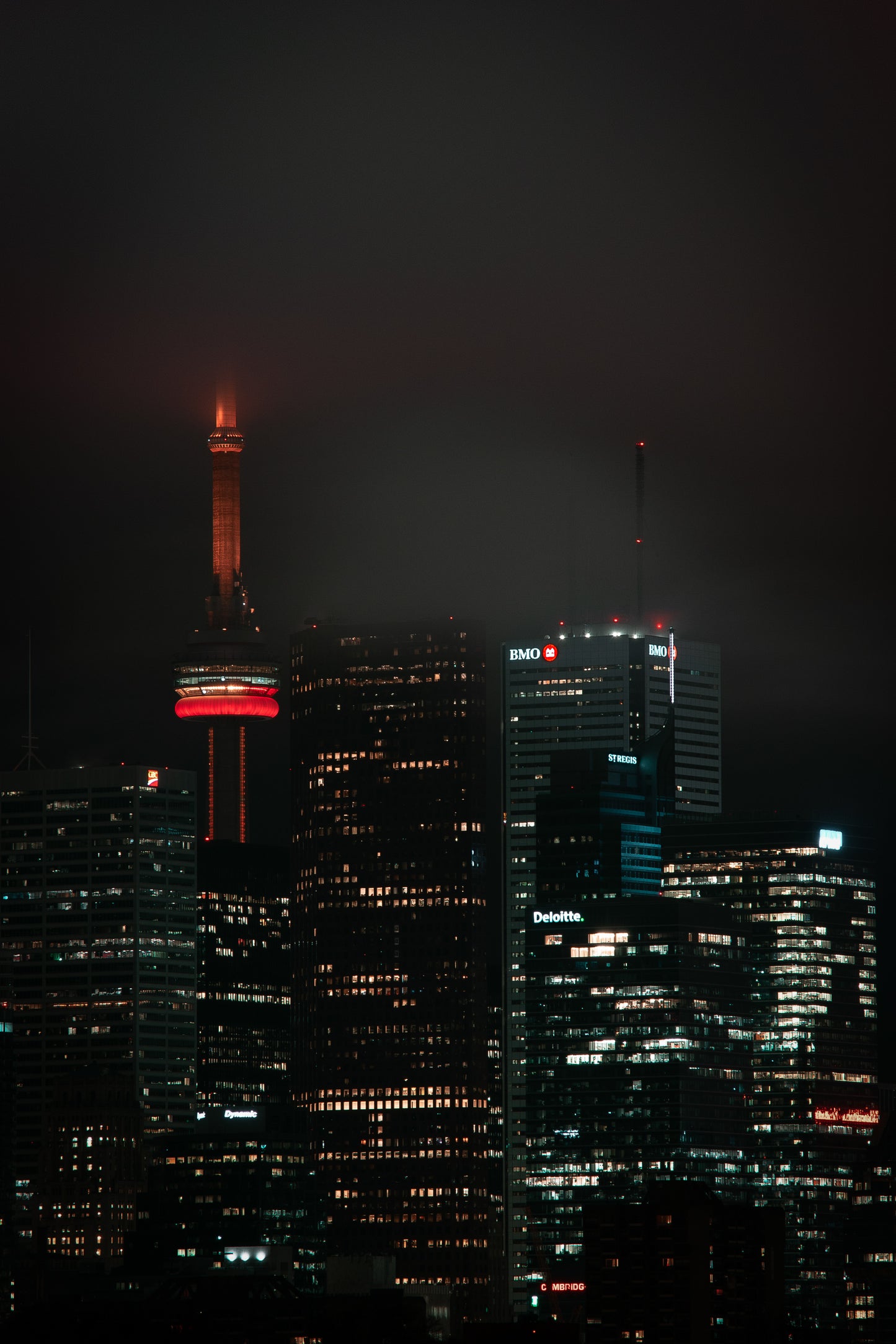 Toronto Skyline At Night